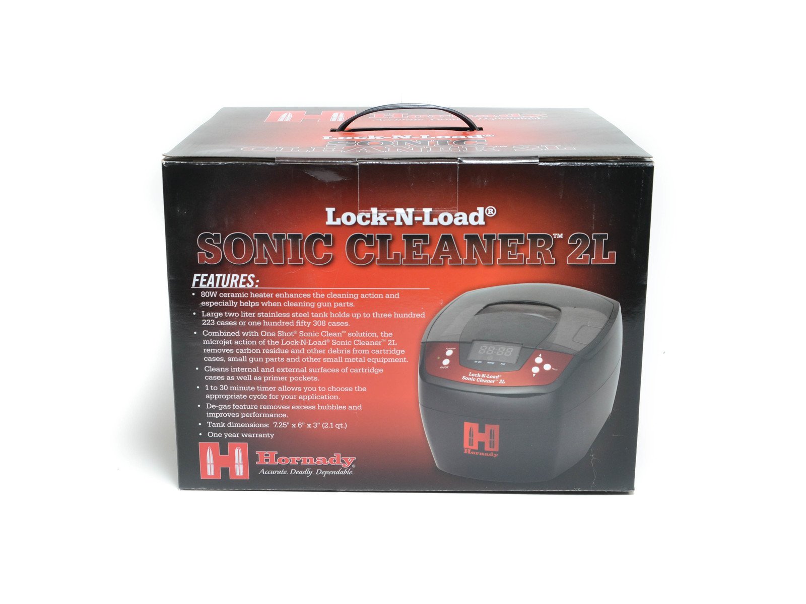 Hornady Lock-N-Load 2L Ultra Sonic Case Cleaner 220v/240v #043321 - Australian Tactical Precision