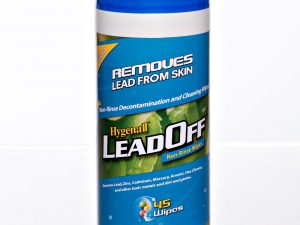 Hygenall LeadOff Lead Decontamination Non-Rinse Disposable Hand and Surface Wipes - 45 Wipe Canister - Australian Tactical Precision