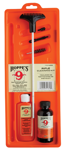 Hoppe's No. 9 Pistol, Rifle and Shotgun Cleaning Kits with Brushes, Oil and Solvent - Various Models - Australian Tactical Precision