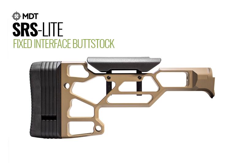 MDT Skeleton Rifle Butt Stock LITE SRS-Lite with Adjustable Cheek Rest - Australian Tactical Precision