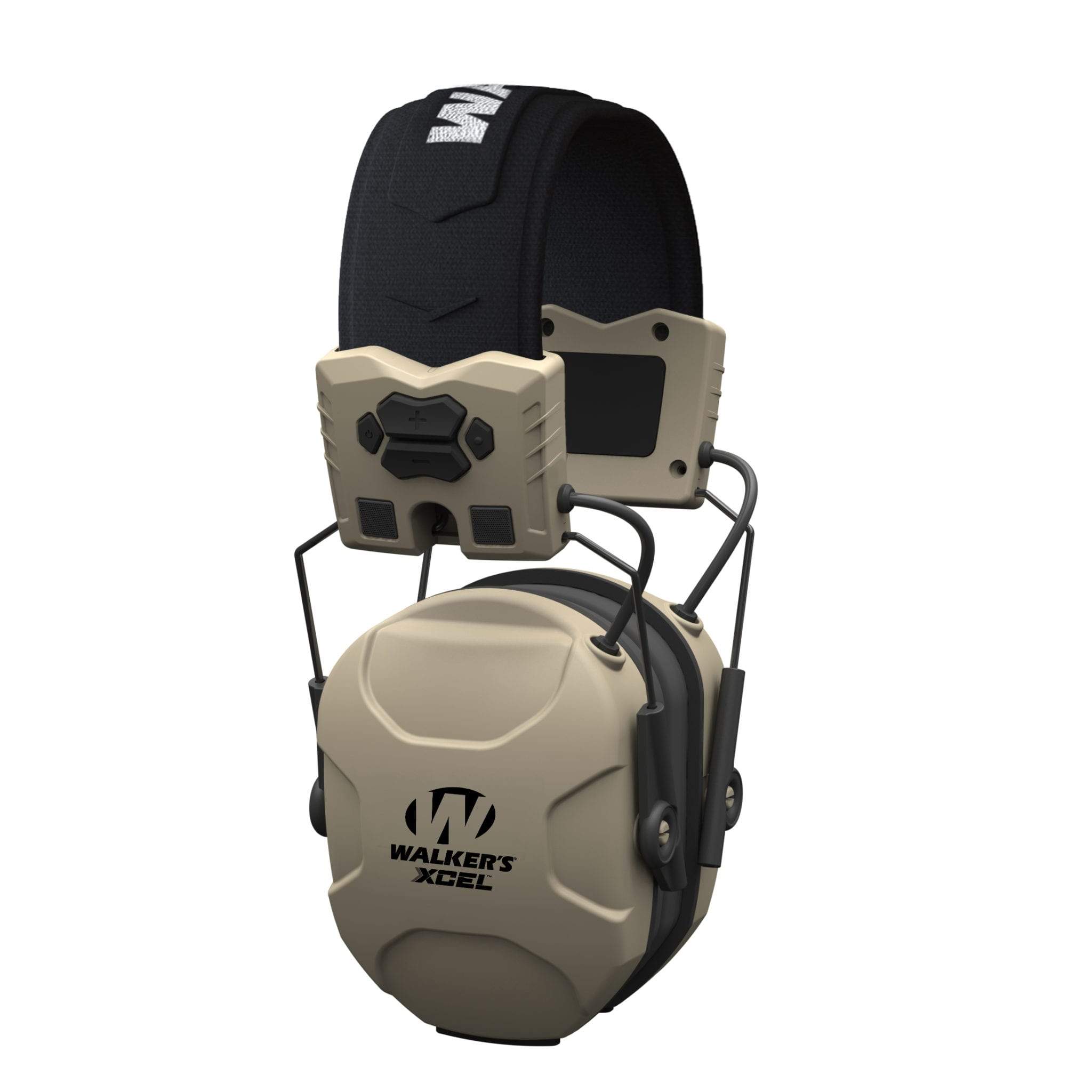 Walker's XCEL 100 Digital Electronic Earmuffs Ear Muffs NRR 26DB Flat Dark Earth FDE #GWP-XSEM - Australian Tactical Precision