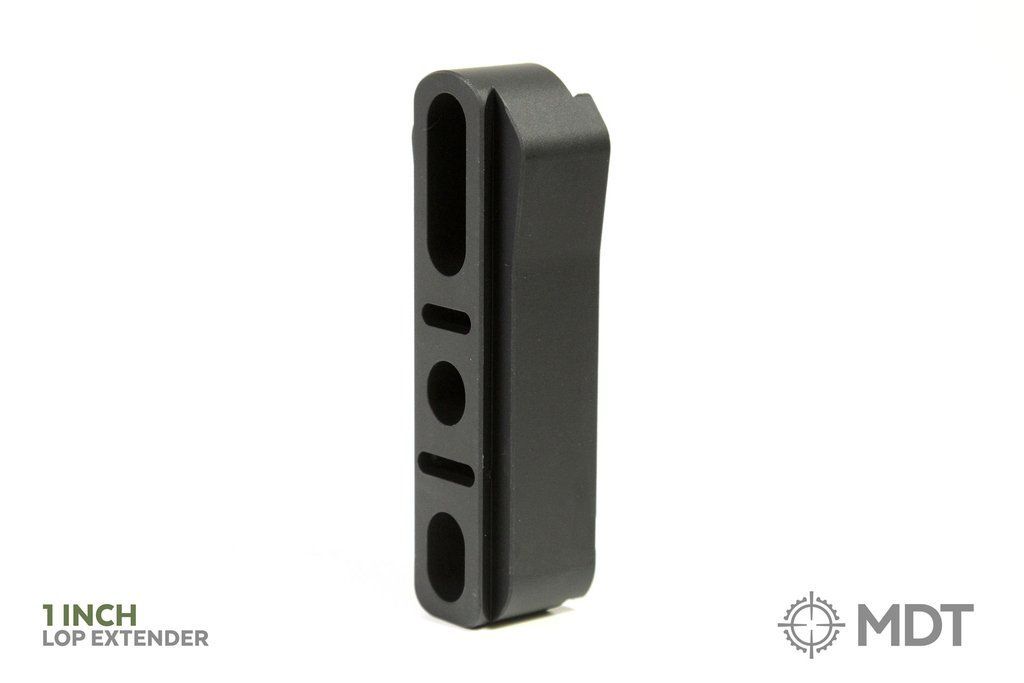 MDT 1 Inch Length of Pull (LOP) Aluminium Buttstock Extender Spacer - Australian Tactical Precision