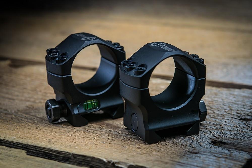 MDT Elite Tactical Picatinny Scope Rings with Integral Anti Cant Bubble Level - Australian Tactical Precision