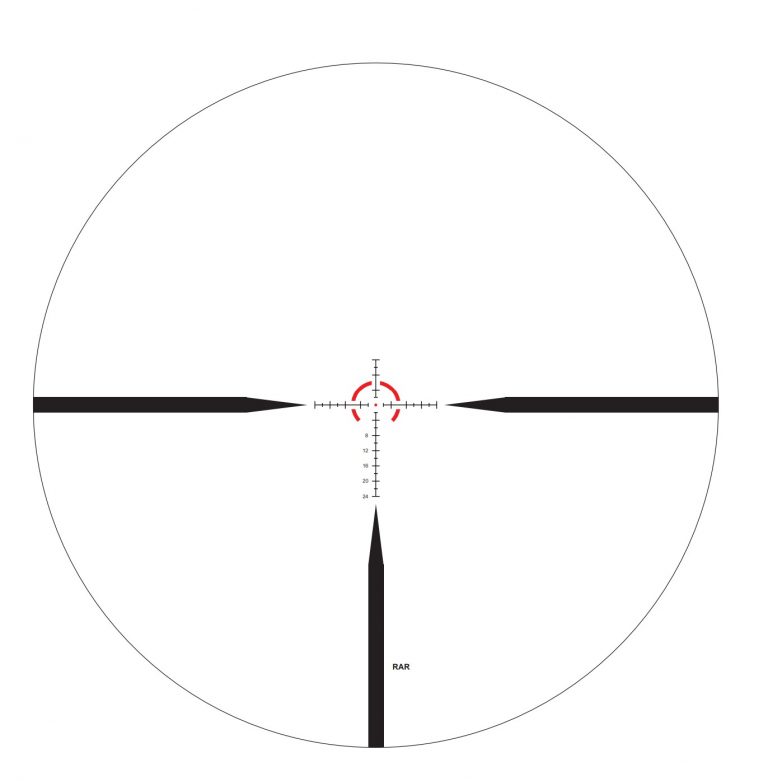 Zerotech Australia Vengeance 1-6x24 Rifle Scope RAR Illuminated Reticle ...