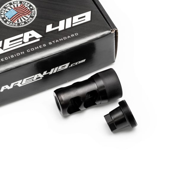 Area 419 Hellfire 2P (2 Port) Self Timing Muzzle Brake