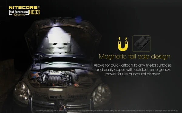 Nitecore HC33 High-Performance L-Shaped Headlamp Torch, 1800 Lumen - Image 8