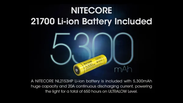 Nitecore MH25 Pro Hunting Torch Flashlight Kit, Rechargeable, 3300 Lumens, 705m Range - Image 11
