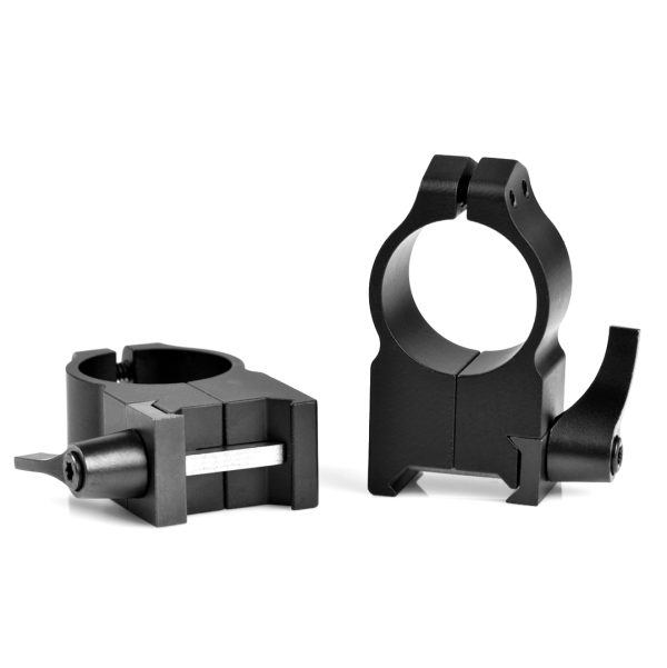 Warne Maxima QD Steel Vertical Split Picatinny Scope Rings