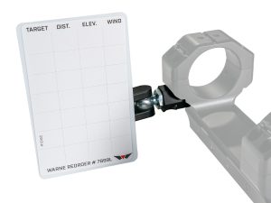 Warne DOPE Data Card Holder for the Skyline Precision Mount #7854M