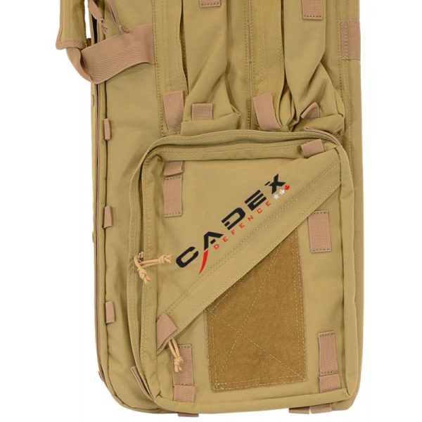 Cadex 52" Drag Bag Rifle Backpack Case Bag with Straps #175-00050-TAN - Image 2