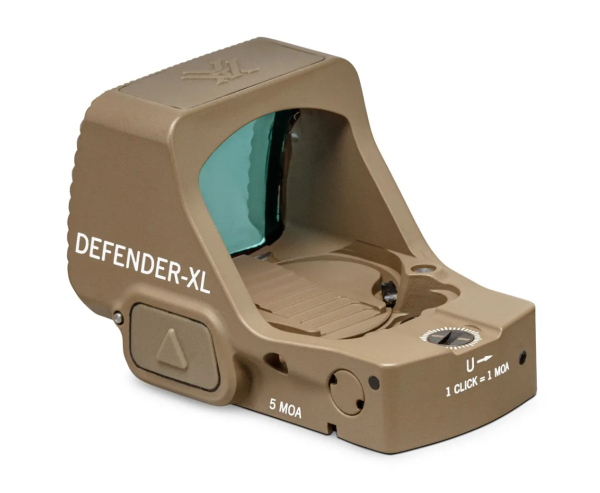 Vortex Defender-XL Micro Red Dot Reflex Sight 5 MOA, Tan #DFXL-MRD5-T - Image 3