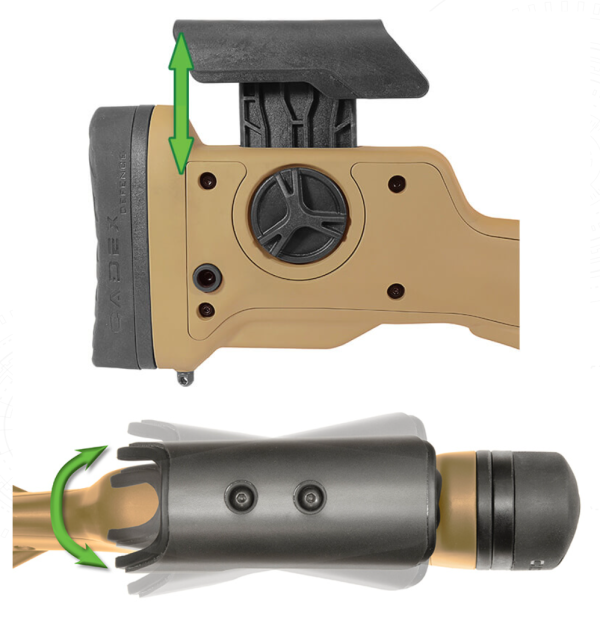 Cadex Strike Nuke EVO Rifle Stock Chassis System - Image 7