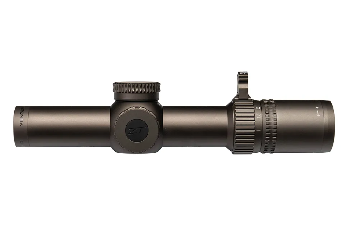 ZeroTech Vengeance HD 1-10x28 Rifle Scope FFP MRAD LPVO RMG-L Illuminated Reticle, FDE #VG11028FIR-FDE - Image 3