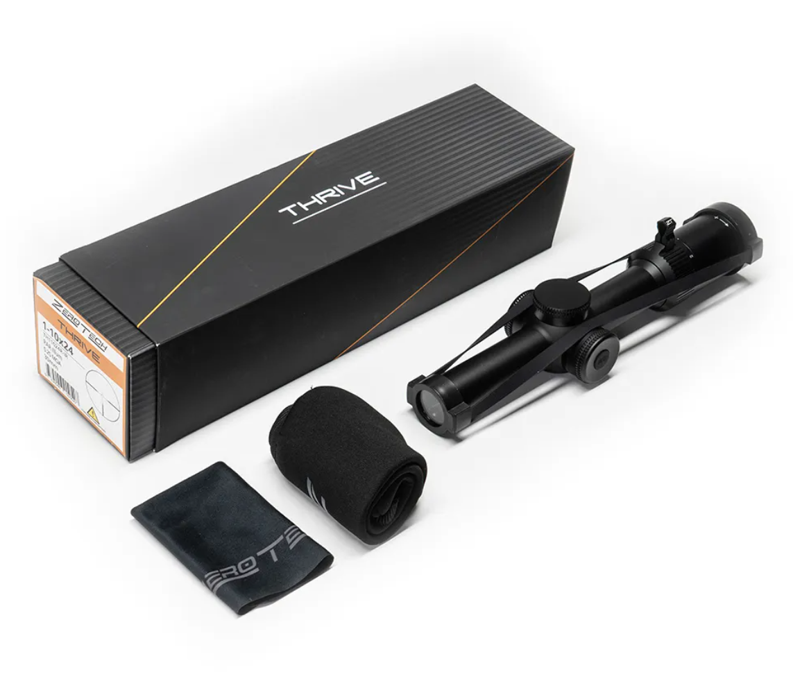 ZeroTech Thrive 1-10x24 Rifle Scope MOA LPVO RAR Illuminated Reticle #TH11024R-IR - Image 6
