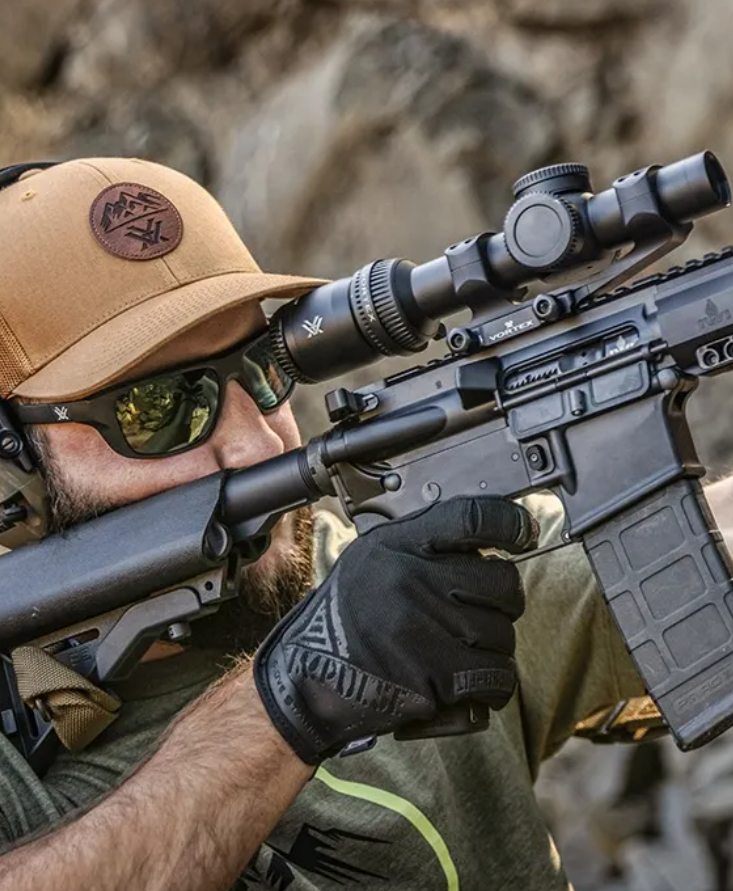 Vortex Strike Eagle 1-10x24 Rifle Scope FFP EBR-8 BDC MOA Illuminated Reticle #SE-11001 - Image 4