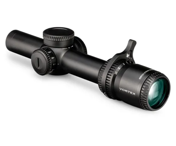 Vortex Strike Eagle 1-10x24 Rifle Scope FFP EBR-8 BDC MRAD Illuminated Reticle #SE-11002 - Image 2