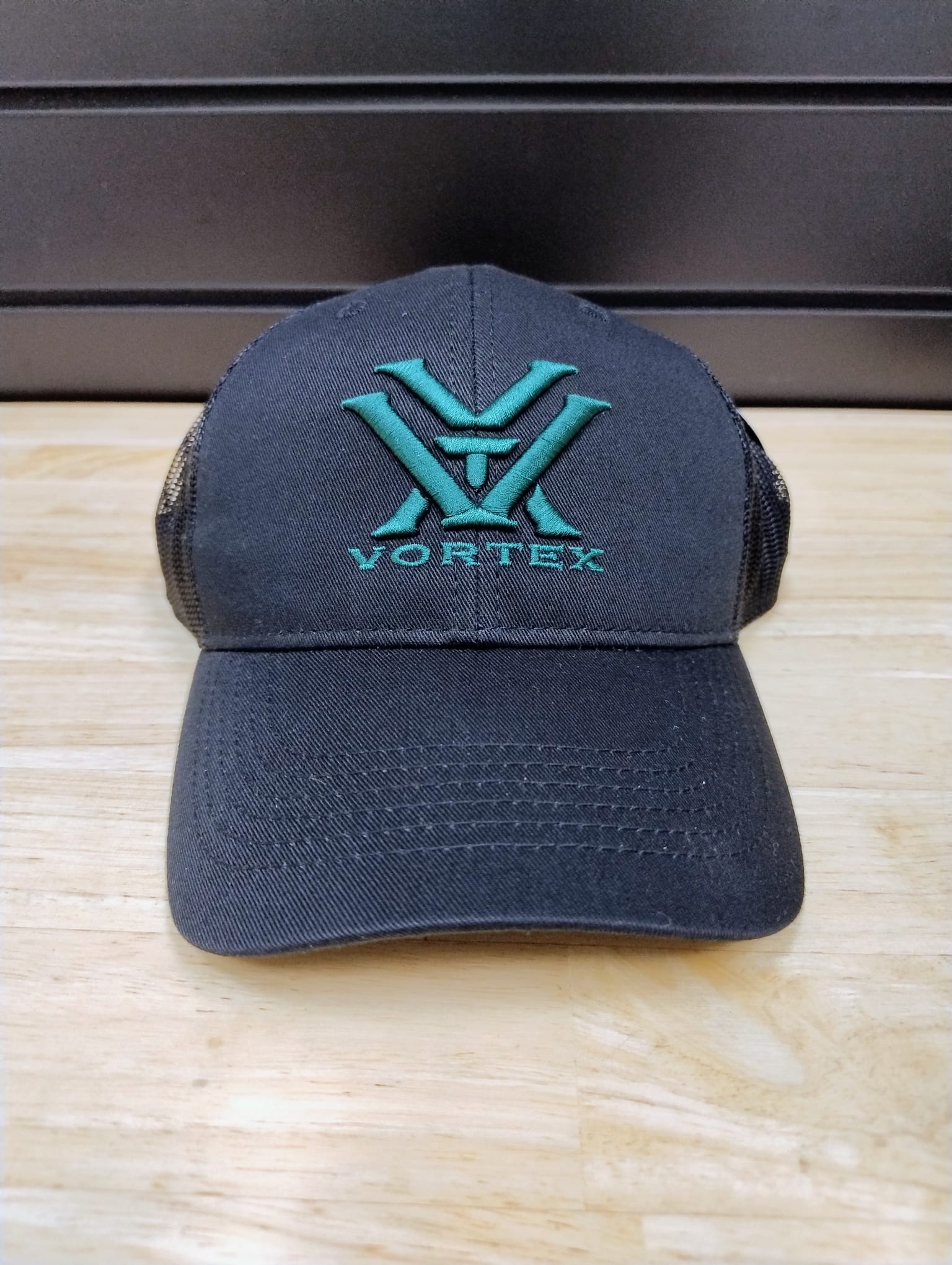 Vortex Logo Cap Hat, Black #800-56-BLK - Image 2