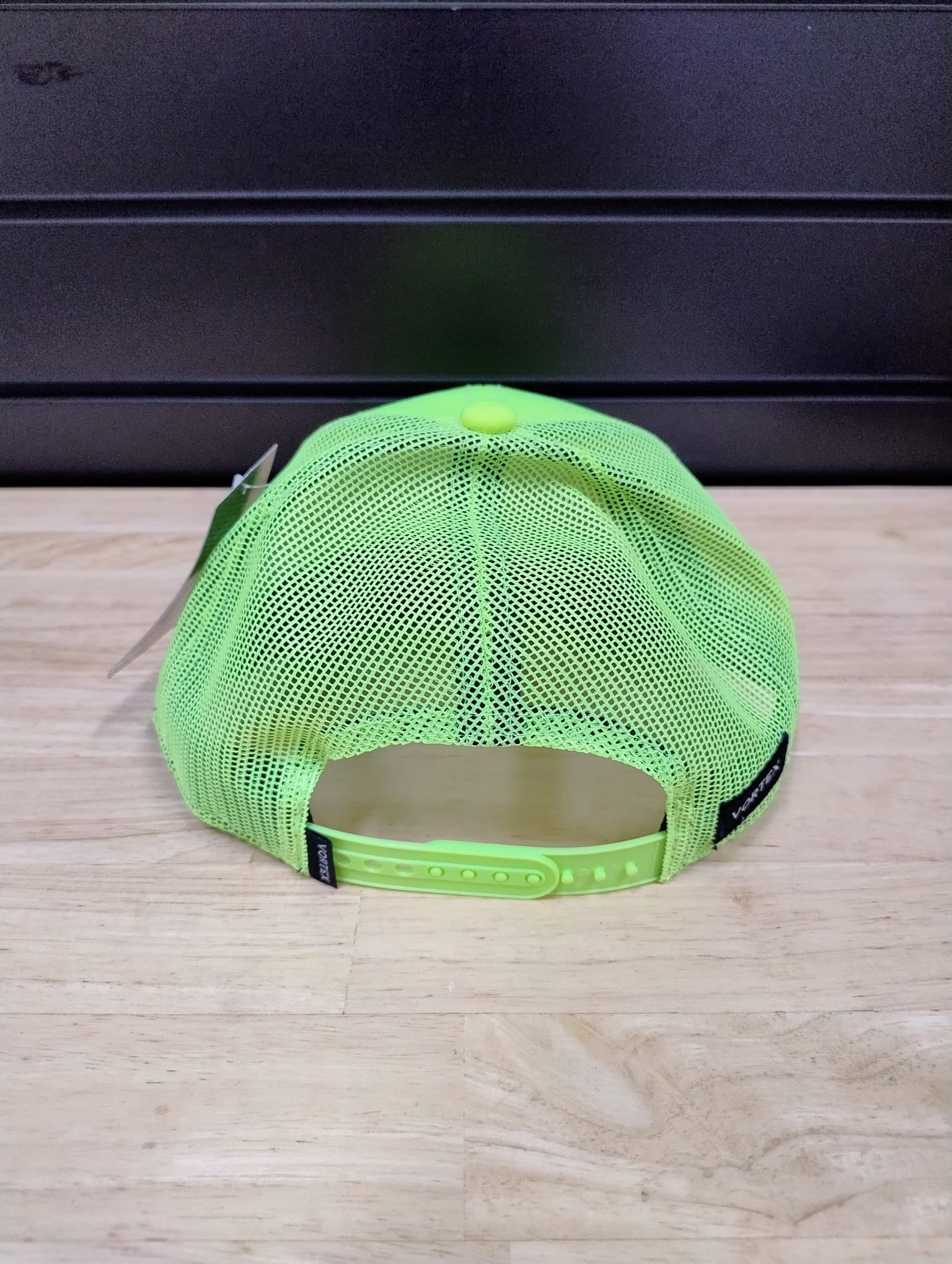 Vortex Logo Cap Hat, Fluoro Yellow #800-57-NYL - Image 2